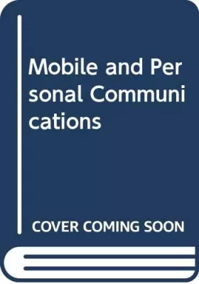 Couverture du produit · Mobile and Personal Communications