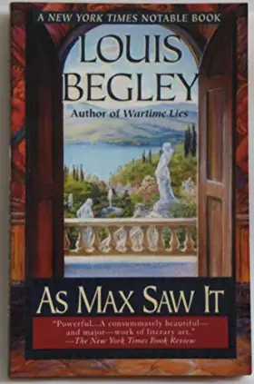 Couverture du produit · As Max Saw It