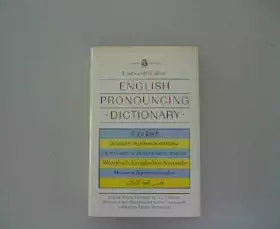 Couverture du produit · English Pronouncing Dictionary