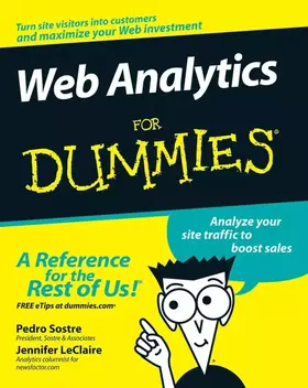 Couverture du produit · Web Analytics For Dummies