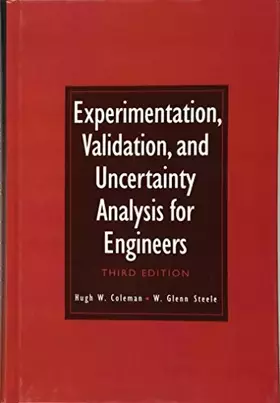 Couverture du produit · Experimentation, Validation, and Uncertainty Analysis for Engineers
