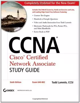 Couverture du produit · CCNA: Cisco Certified Network Associate Study Guide: Exam 640–802