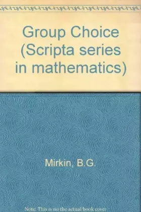 Couverture du produit · Group Choice