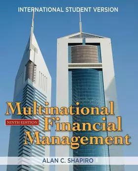 Couverture du produit · Multinational Financial Management
