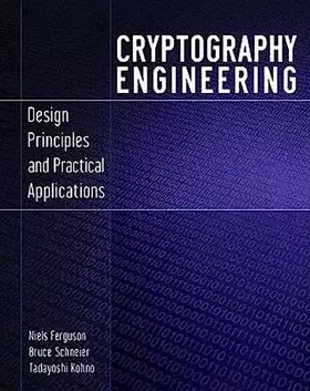Couverture du produit · Cryptography Engineering: Design Principles and Practical Applications