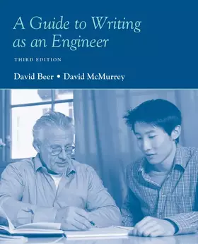 Couverture du produit · A Guide to Writing as an Engineer