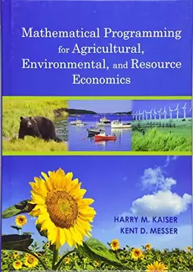 Couverture du produit · Mathematical Programming for Agricultural, Environmental, and Resource Economics