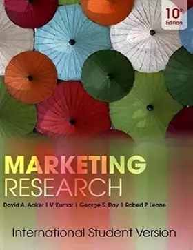 Couverture du produit · Marketing Research