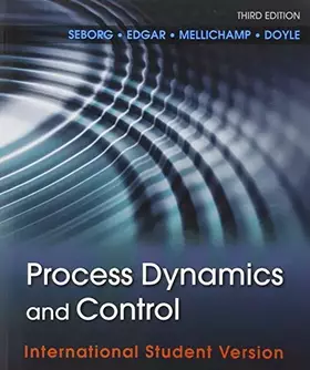 Couverture du produit · Process Dynamics and Control