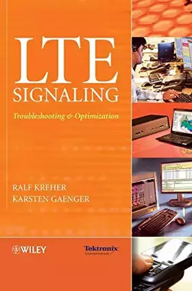 Couverture du produit · LTE Signaling: Troubleshooting and Optimization