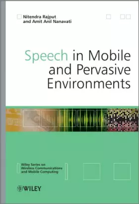 Couverture du produit · Speech in Mobile and Pervasive Environments