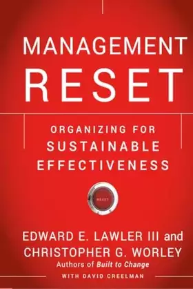 Couverture du produit · Management Reset: Organizing for Sustainable Effectiveness