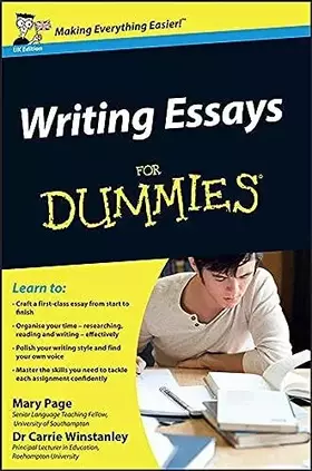Couverture du produit · Writing Essays For Dummies, UK Edition