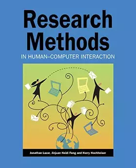 Couverture du produit · Research Methods in Human-Computer Interaction