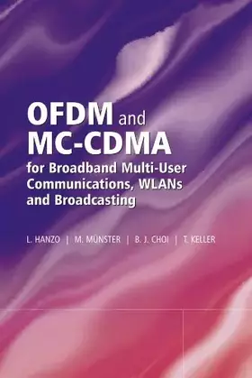 Couverture du produit · OFDM and MC–CDMA for Broadband Multi–User Communications, WLANs and Broadcasting