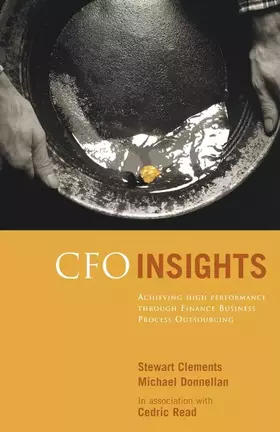 Couverture du produit · CFO Insights: Achieving High Performance Through Finance Business Process Outsourcing
