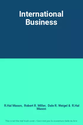 Couverture du produit · International Business