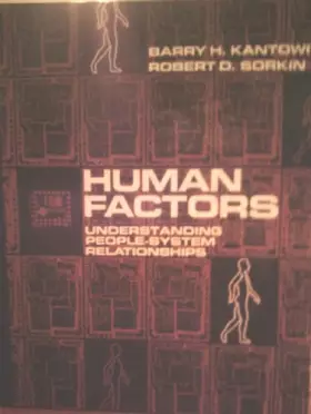 Couverture du produit · Human Factors: Understanding People-System Relationships