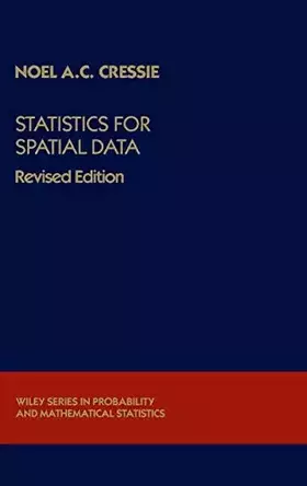 Couverture du produit · Statistics for Spatial Data