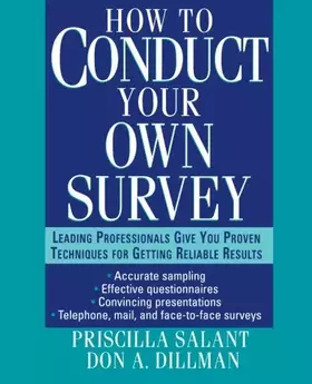 Couverture du produit · How to Conduct Your Own Survey