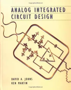 Couverture du produit · Analog Integrated Circuit Design