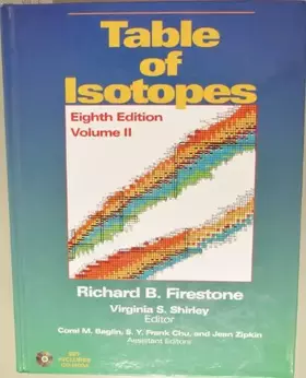 Couverture du produit · Table of Isotopes