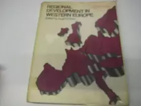 Couverture du produit · Regional Development in Western Europe