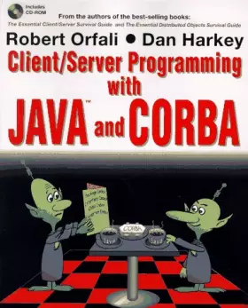 Couverture du produit · Client/Server Programming with Java and CORBA