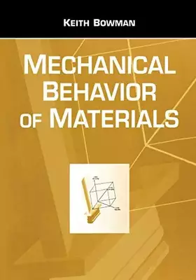 Couverture du produit · Mechanical Behavior of Materials