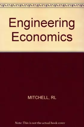 Couverture du produit · Engineering Economics