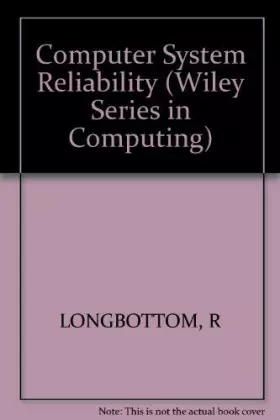 Couverture du produit · Computer System Reliability
