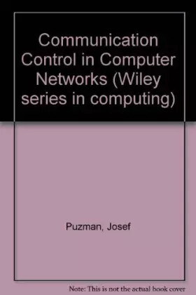 Couverture du produit · Communication Control in Computer Networks