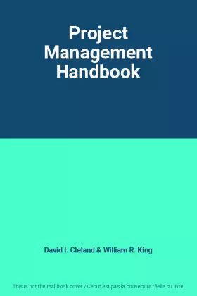 Couverture du produit · Project Management Handbook