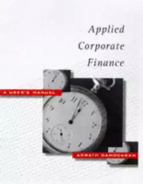 Couverture du produit · Applied Corporate Finance: A User′s Manual