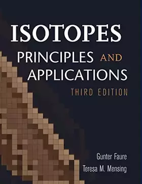 Couverture du produit · Isotopes: Principles and Applications