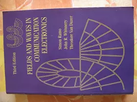 Couverture du produit · Fields and Waves in Communication Electronics