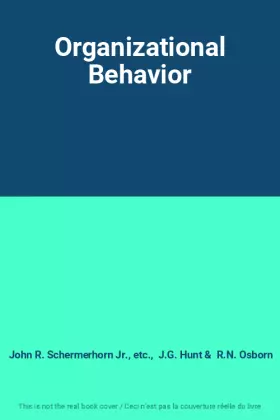 Couverture du produit · Organizational Behavior