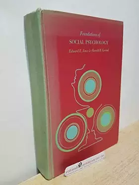Couverture du produit · Foundations of Social Psychology