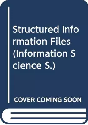 Couverture du produit · Structured Information Files