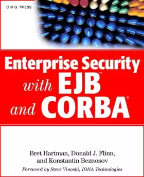 Couverture du produit · Enterprise Security with EJB and CORBA(r)
