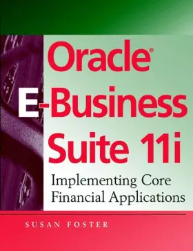 Couverture du produit · Oracle E-Business Suite 11i