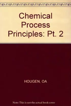 Couverture du produit · Chemical Process P2 (Thermodynamics)