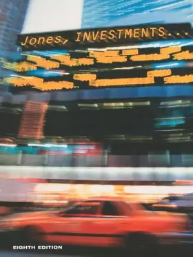 Couverture du produit · Investments: Analysis and Management