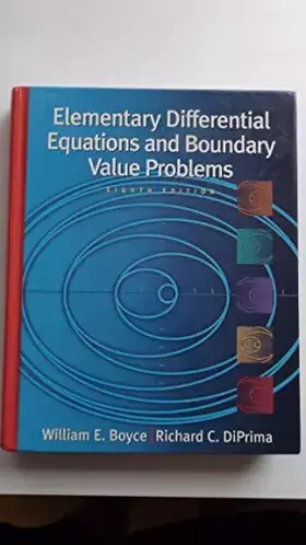 Couverture du produit · Elementary Differential Equations and Boundary Value Problems, with ODE Architect CD