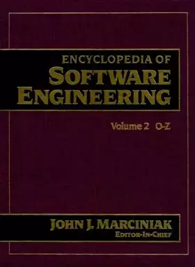 Couverture du produit · Encyclopedia of Software Engineering V1: A-N: 001