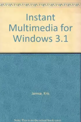 Couverture du produit · Instant Multimedia for Windows 3.1/Book and Two Disks