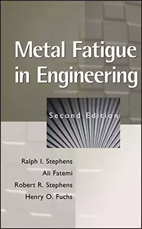 Couverture du produit · Metal Fatigue in Engineering