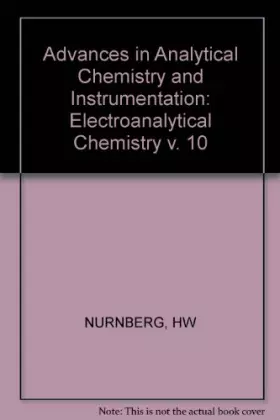 Couverture du produit · Electroanalytical Chemistry (v. 10)