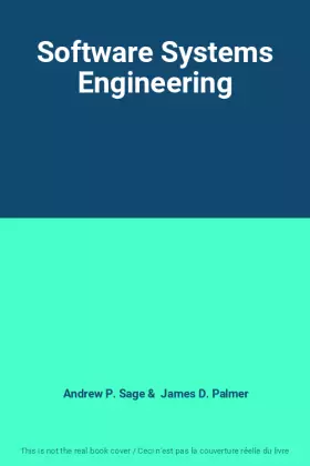 Couverture du produit · Software Systems Engineering