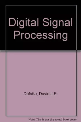 Couverture du produit · Digital Signal Processing: A System Design Approach